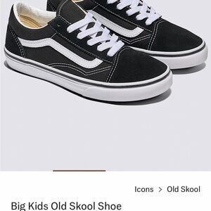 Vans Old Skool Black and White Sneakers